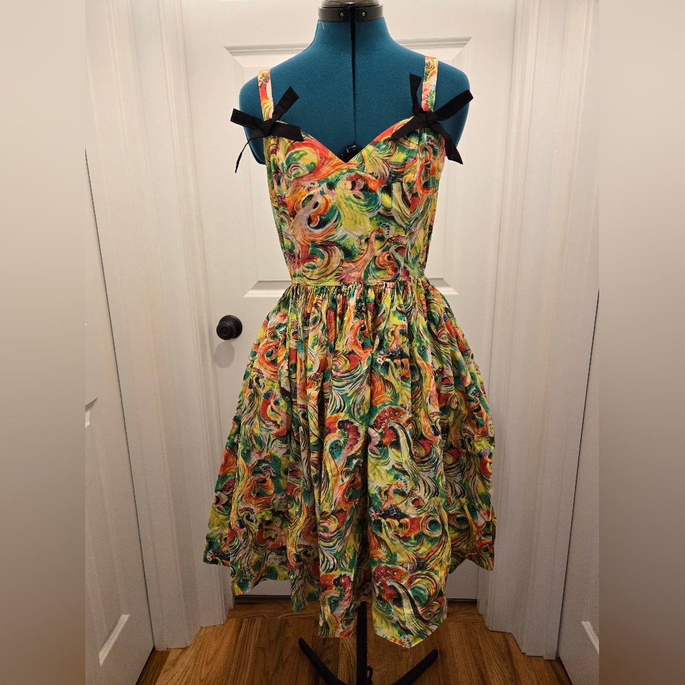 Bernie Dexter Peckocks Dress